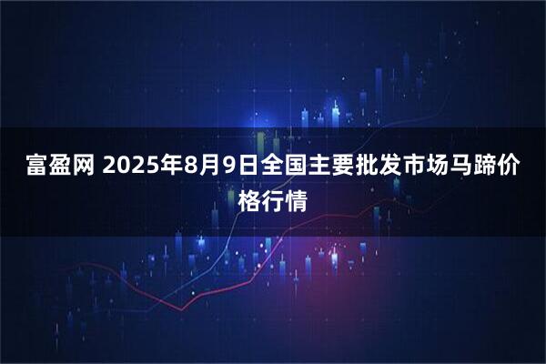 富盈网 2025年8月9日全国主要批发市场马蹄价格行情