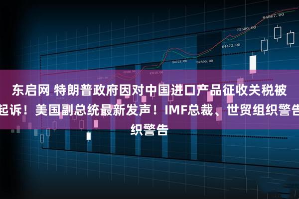 东启网 特朗普政府因对中国进口产品征收关税被起诉！美国副总统最新发声！IMF总裁、世贸组织警告